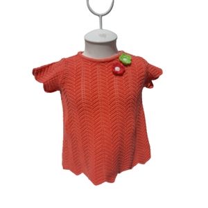 First Impressions baby crocheted dress 6to 9MO.